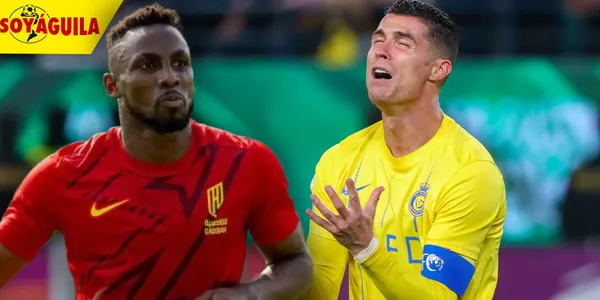 Julián Quiñones y Cristiano Ronaldo (Fuente: MEXSPORT)