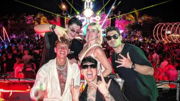 Kevin Álvarez e Igor Lichnovsky en un festival - Foto: Captura de pantalla