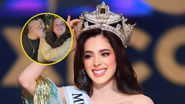 Kevin Álvarez reacciona al triunfo de Fátima.