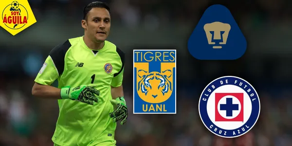 Keylor Navas en la Selección Mexicana (Fuente: MEXSPORT)