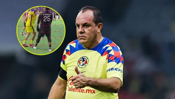 La agresión de Cuauhtémoc Blanco en el Clásico de Leyendas fue captada en video y desató críticas.