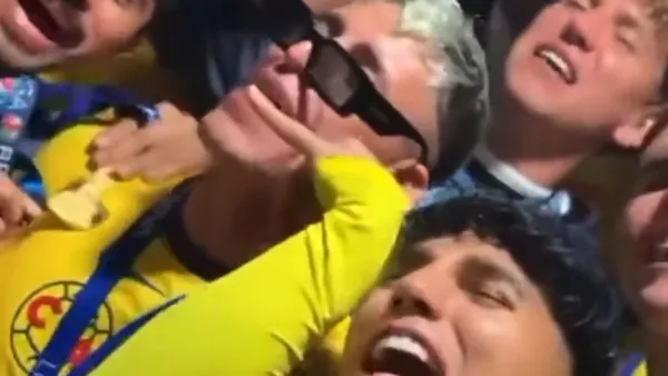 La celebración americanista - Foto: Captura de pantalla