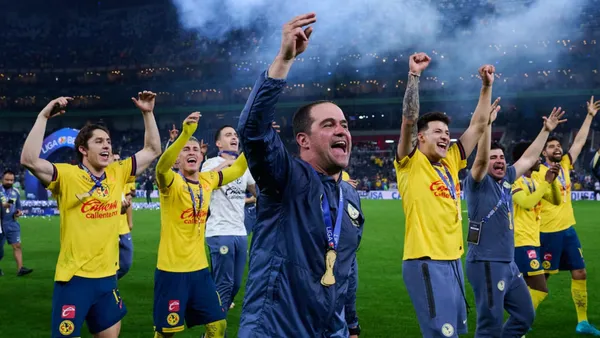 La celebración de André Jardine - Foto: Mexsport