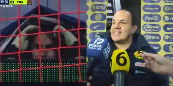 La leyenda Cuauhtémoc Blanco estuvo presente el el campeonato del América.