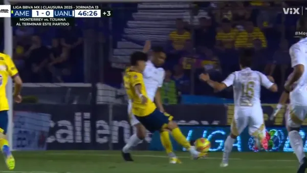 La polémica jugada del penal - Foto: Captura de pantalla