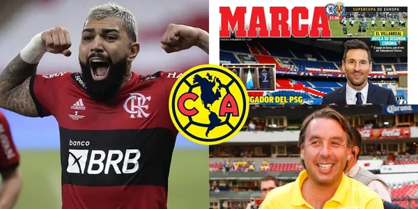 Las Águilas del América van con todo por Gabigol a Brasil