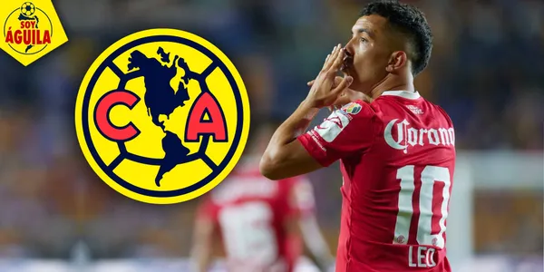 Leo Fernández en Toluca (Fuente: MEXSPORT)