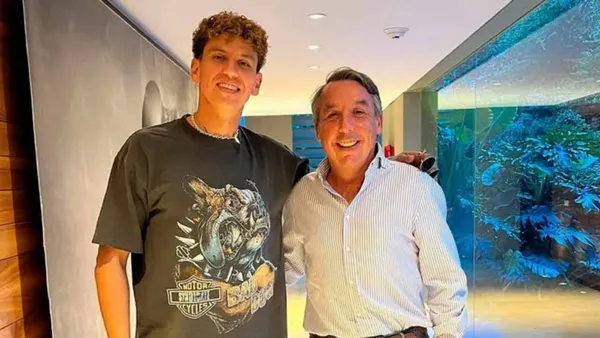 Lichnovsky y Emilio Azcárraga - Foto: Captura de pantalla