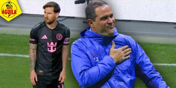 Lionel Messi y André Jardine (Fuente: MLS / MEXSPORT)