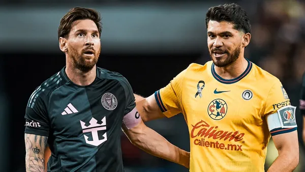 Lionel Messi y Henrry Martín - Foto: X