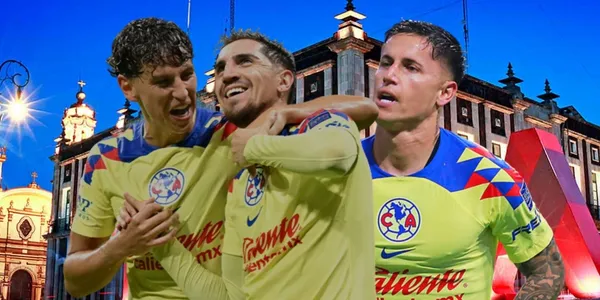 Los aficionados del Ame se hicieron notar a las afueras del hotel de concentración.