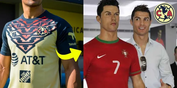 Luego de intercambiar poleras, la del americanista podría encontrarse en el museo de Ronaldo.