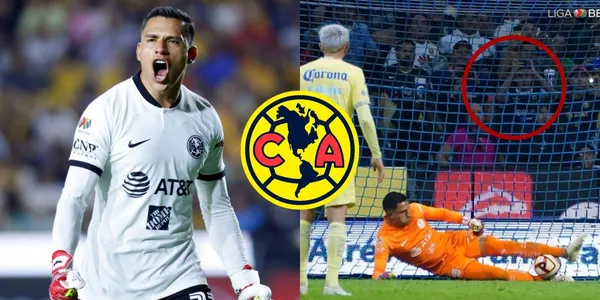 Luis Ángel Malagón fue el héroe al finalizar el partido del América, pero tuvo un ayudante oculto