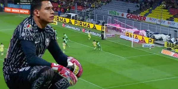 Luis Ángel Malagón tuvo responsabilidad en el primer gol de Santos Laguna