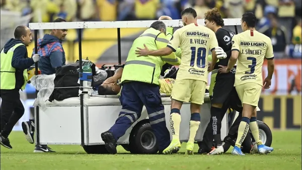Luis Fuentes fue uno de los futbolistas más afectados en el partido de ida de los cuartos de final del torneo ante Puebla.