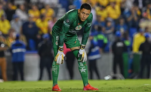 Luis Malagón en un juego de las Águilas del América (Fuente: Mexsports)