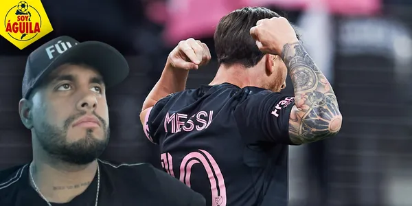 Maquina del Mal y Lionel Messi (Fuente: MEXSPORT)