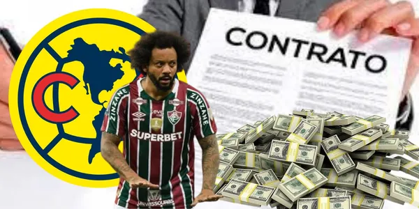 Marcelo con el Flu y América/FOTO: antena 2