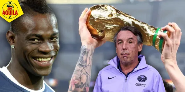 Mario Balotelli y Emilio Azcárraga (BBC / MEXSPORT)