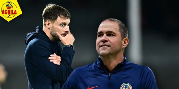 Martín Anselmi y André Jardine (Fuente: MEXSPORT)