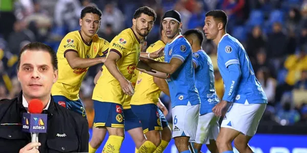 Martinoli en el América vs Cruz Azul/FOTO: Fútbol Total
