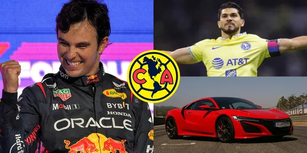 Mientras Checo Pérez maneja un Honda, el auto que podría comprar Henry Martín por ser campeón de goleo con América