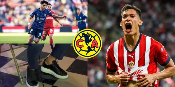 Mientras la joya de Chivas gana 20 mil, los increíbles tenis de Álvarez gracias al América