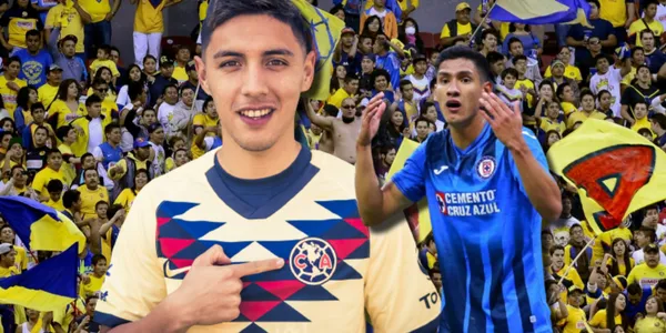 Mientras uno demuestra que puede vestir la camiseta del América, al otro le quedó muy grande la del Azul.