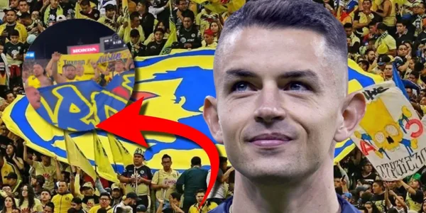 Miles de aficionados del Club América se dieron cita en el estadio.