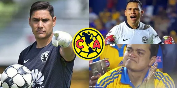 Muñoz saca la cara por el América ayer a los chiquitos de los Tigres