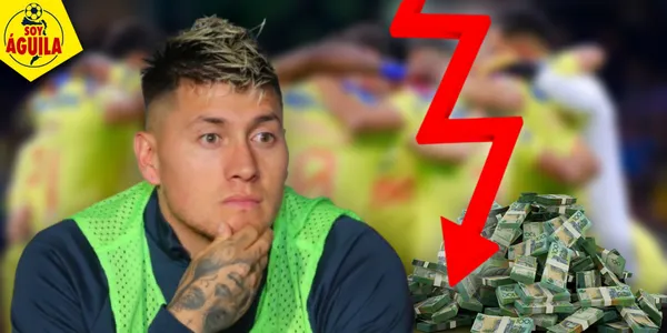 Nicolás Castillo en el América (Fuente: MEXSPORT)