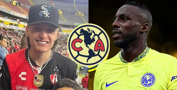 No se lo esperaba, así fue la reacción de Peso Pluma al ver que Julián Quiñones llega al América.