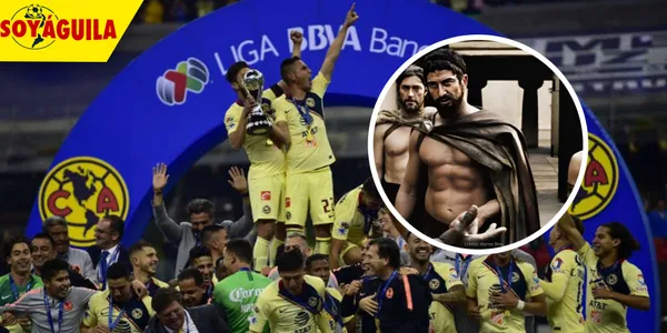 Oribe Peralta levantando el título de la Liga MX (Fuente: MEXSPORT)