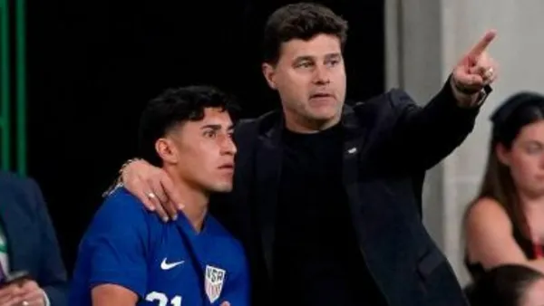 Pochettino y Alejandro Zendejas - Foto: Captura de pantalla