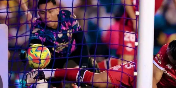 Polémica sobre un supuesto gol de Toluca / Foto: MEXSPORT