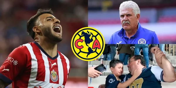 Por si no les quedaba claro el golpe de autoridad del América sobre Cruz azul Chivas