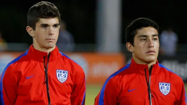 Pulisic y Zendejas jugando para Estados Unidos - Foto: Getty