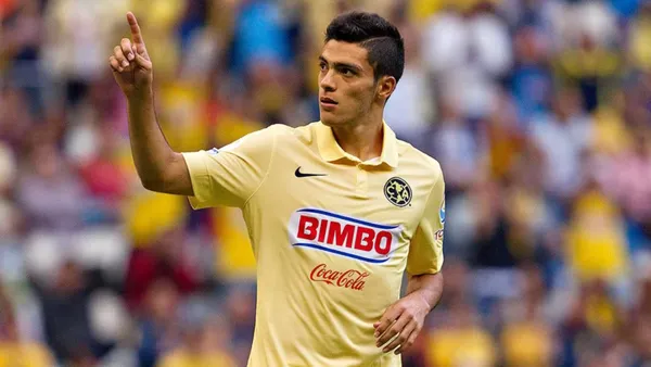 Raúl Jiménez en 2014 con América - Foto: Mexsport