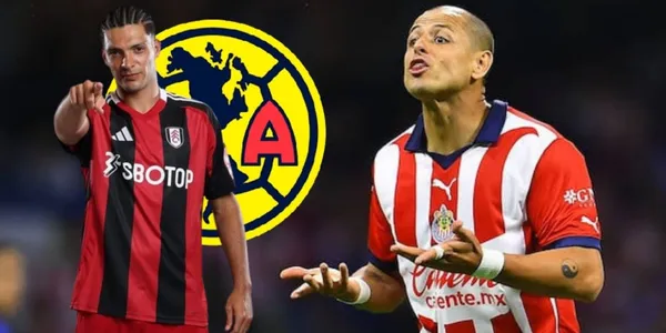 Raúl Jiménez y Javier Hernández (Fuente: Fulham y Mexsport)