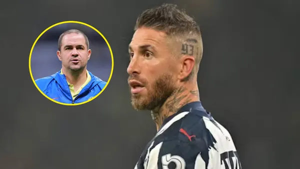 Reacción de Jardine al saludo de Ramos.