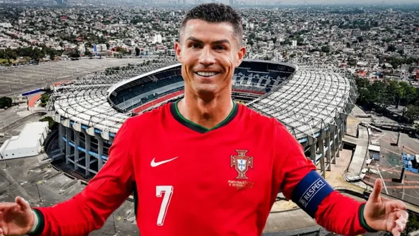 Reinauguración del Azteca con CR7.