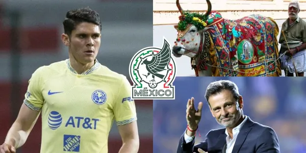 Reyes el único que saca la cara por el América en la defensa, pues quiere el lugar de una vaca sagrada de la selección