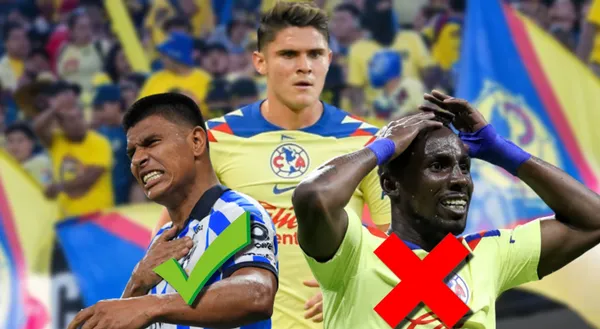 Reyes formó parte de uan dinámica donde dejó fuera al delantero americanista.