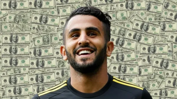 Riyad Mahrez sonó para el América.