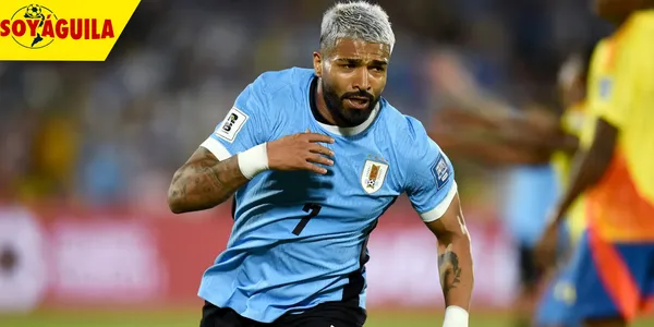 Rodrigo Aguirre en Uruguay (Fuente: MEXSPORT)