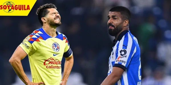 Rodrigo Aguirre y Henry Martín (Fuente: MEXSPORT)