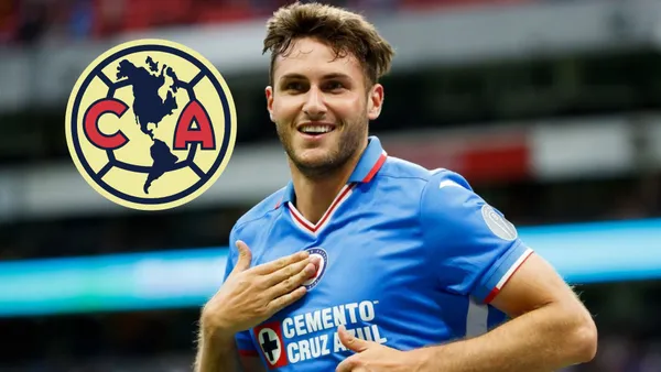 Santi alaba al Club América.