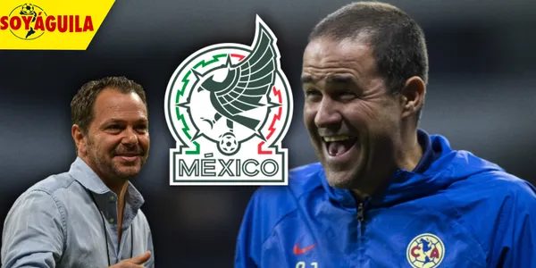 Santiago Baños y André Jardine en el América (Fuente: MEXSPORT)