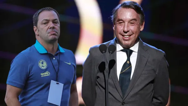 Santiago Baños y Emilio Azcárraga (Foto tomada de: MexSport)