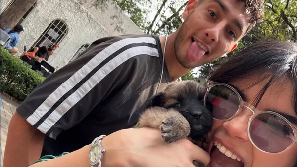 Sebastián Cáceres y Alana Flores - Foto: Captura de pantalla